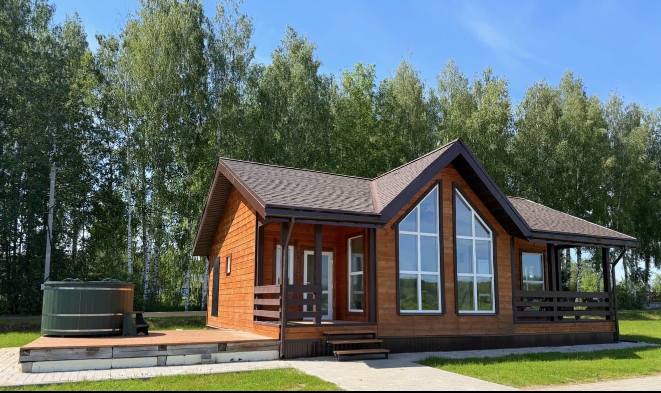 Barn House 2 с купелью — фото 2